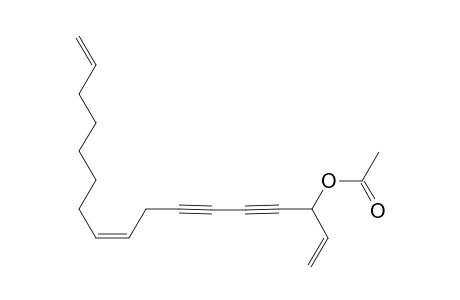 HEPTADECA-1,9(Z),16-TRIEN-4,6-DIYN-3-OL-ACETATE