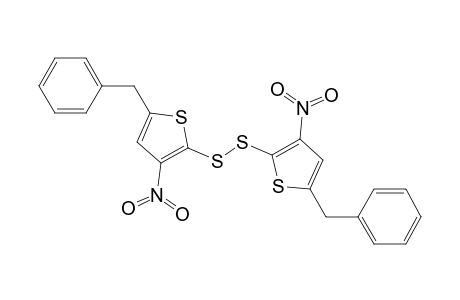 bis( 5-Benzyl-3-nitro-2-thienyl) disulfide