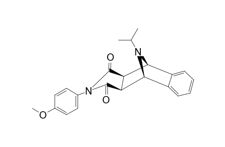 EXO-1,2,3,4-TETRAHYDRO-9-ISOPROPYL-N-(4-METHOXYPHENYL)-1,4-IMINONAPHTHALIN-2,3-DICARBOXIMIDE