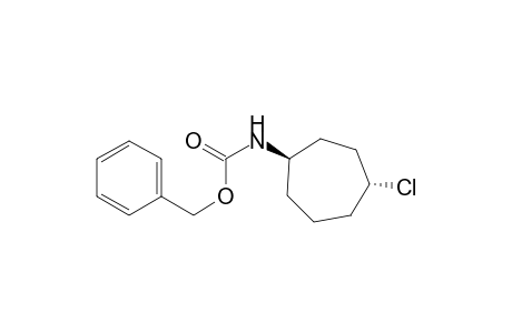 trans-1-([(benzyloxy)carbonyl]amino)-4-chlorocycloheptane
