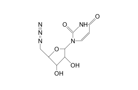 1-(5-Azido-5-deoxy-B-D-lyxofuranosyl)-uracil