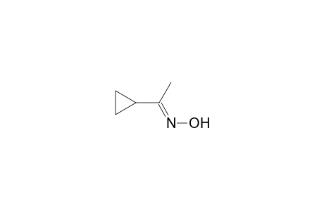 (1E)-1-Cyclopropylethanone oxime