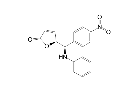 (S)-5-((R)-(4-Nitrophenyl)(phenylamino)methyl)-furan-2(5H)-one