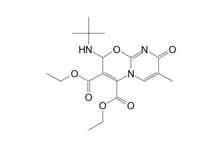Diethyl-7-methyl-2-(tert-butylamino)-8-oxo-2H,8H-pyrimido[2,1-b][1,3]oxazine-3,4-dicarboxylate
