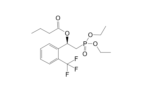 Diethyl-(R)-2-butryloxy-2-(2-trifluoromethylphenyl)-ethanephosphonate