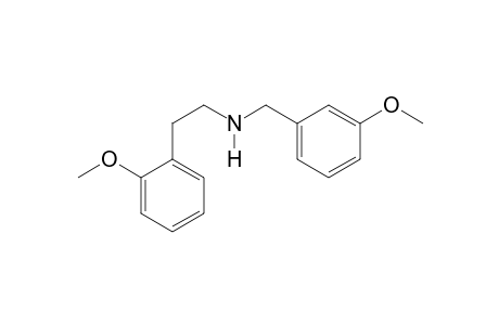 2-Methoxyphenethylamine N-(3-methoxybenzyl)
