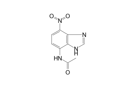 Acetamide, N-(4-nitro-1H-1,3-benzimidazol-7-yl)-