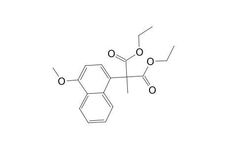 Diethyl 2-(4-methoxy-1-naphthyl)-2-methylmalonate