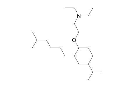 Ethanamine, N,N-diethyl-2-[[4-(1-methylethyl)-6-(5-methyl-4-hexenyl)-1,4-cyclohex adien-1-yl]oxy]-
