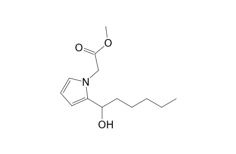 1-[(Methoxycarbonyl)methyl]-2-(1'-hydroxyhexyl)-pyrrole