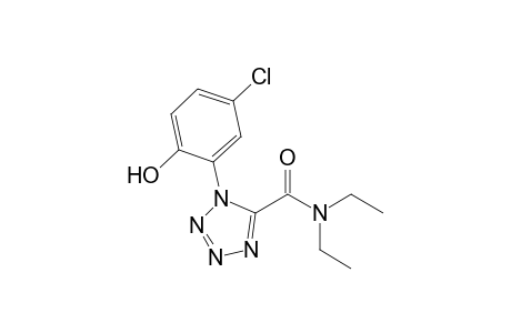 1-(5-Chloro-2-hydroxyphenyl)-N,N-diethyl-1H-tetrazole-5-carboxamide