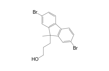 2,7-Dibromo-9-(3-hydroxypropyl)-9-methylfluorene
