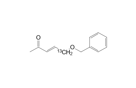 [5-13C]-(E)-5-(benzyloxy)pent-3-en-2-one