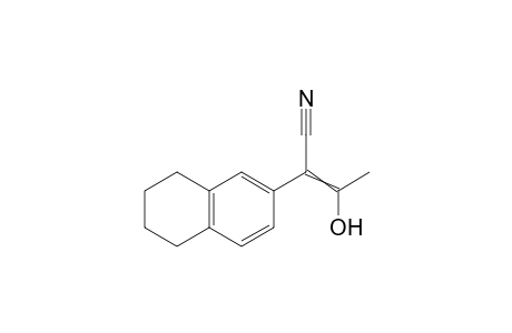 alpha-(1-hydroxyethylidene)-5,6,7,8-tetrahydro-2-naphthaleneacetonitrile