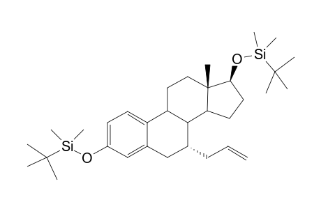 3,17.beta.-(t-Butyldimethylsilyloxy)-7.alpha.(2-propen-1-yl)estra-1,3,5(10)-triene