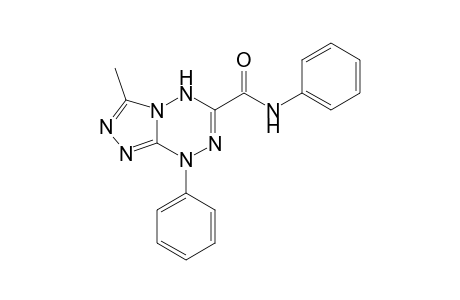 N-1-Diphenyl-6-methyl-1,4-dihydro[1,2,4]triazolo[4,3-b][1,2,4,5]tetrazine-3-carboxamide
