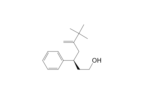 (3S)-5-tert-butyl-3-phenyl-hex-5-en-1-ol