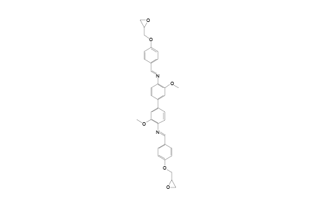 4,4'-DI-(2,3-EPOXYPROPOXY-N-BENZYLIDENE)-ORTHO-DIANISIDINE