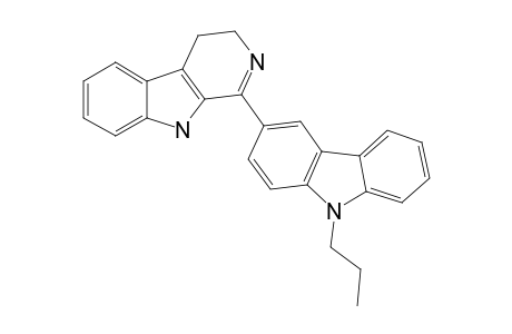 1-(9'-PROPYL-3'-CARBAZOLYL)-3,4-DIHYDRO-BETA-CARBOLINE