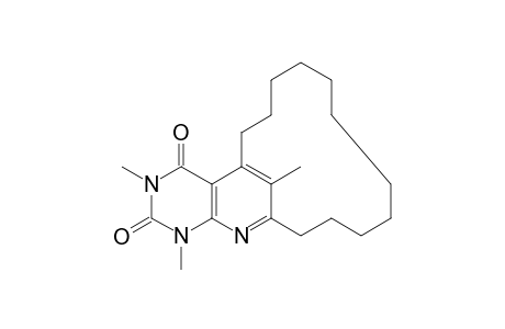1,3-Dimethyluracilo[11](2,4)3-methylpyridinophane