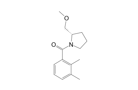 (S)-2,3-Dimethyl-1-[{(2'-methoxymethyl)pyrrolidinyl}carbonyl]benzene