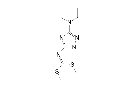 DIMETHYL-(3-DIETHYLAMINO-1H-1,2,4-TRIAZOL-5-YL)-IMINODITHIOCARBONATE