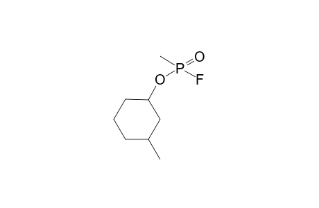 3-Methylcyclohexyl methylphosphonofluoridoate