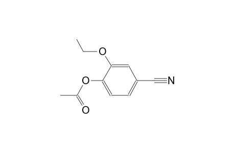 4-cyano-2-ethoxyphenyl acetate