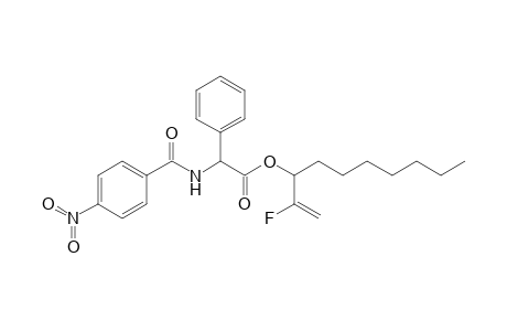 1-(1-fluorovinyl)octyl 2-[(4-nitrobenzoyl)amino]-2-phenyl-acetate