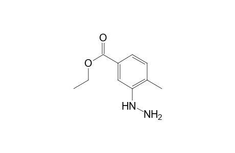Benzoic acid, 3-hydrazino-4-methyl-, ethyl ester