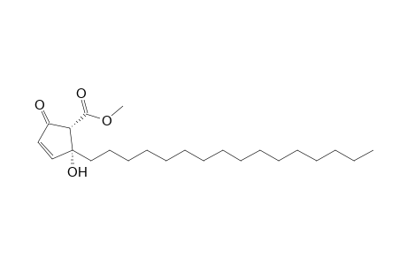 2-cetyl-2-hydroxy-5-keto-cyclopent-3-ene-1-carboxylic acid methyl ester