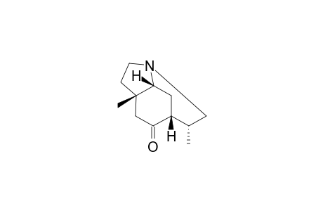 (1RS,2RS,7RS,8RS)-2,7-DIMETHYL-4-AZATRICYCLO-[5.2.2.0(4,8)]-UNDECAN-10-ONE