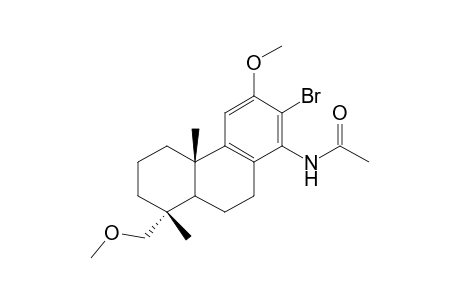 N-(13-bromo-12,19-dimethoxypodocarpa-8,11,13-trien-14-yl)acetamide