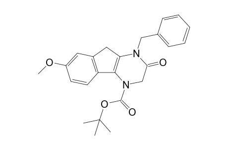 1-Benzyl-2-keto-7-methoxy-3,9-dihydroindeno[1,2-b]pyrazine-4-carboxylic acid tert-butyl ester