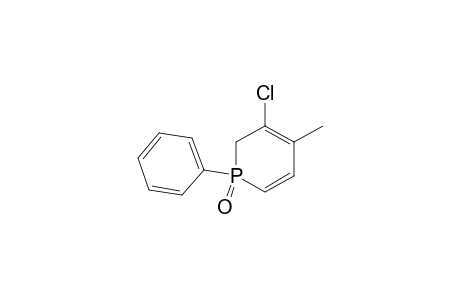 3-Chloro-4-methyl-1-phenyldihydrophosphinine oxide