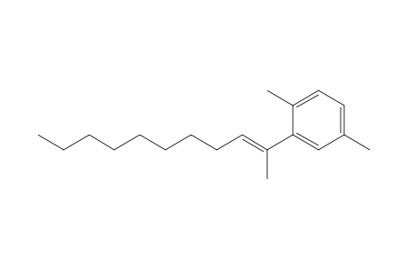 1,4-Dimethyl-2-[(E)-1-methyldec-1-enyl]benzene