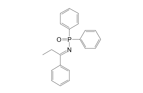 N-(1-PHENYLPROPYLIDENE)-DIPHENYLPHOSPHINAMIDE