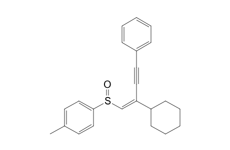 ((Z)-2-Cyclohexyl-4-phenyl-1-p-tolylsulfinyl)but-1-en-3-yne