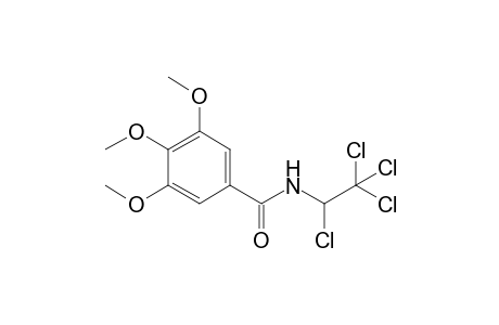 3,4,5-trimethoxy-N-(1,2,2,2-tetrachloroethyl)benzamide