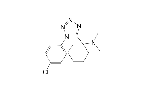 Cyclohexan-1-amine, 1-[1-(4-chlorophenyl-5-tetrazolyl)-N,N-dimethyl-