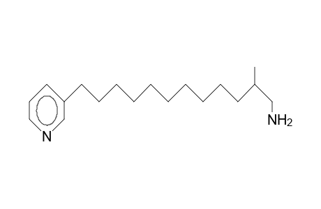 2-Methyl-12-(3-pyridinyl)-1-dodecanamine
