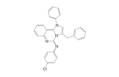 N-(3-Benzyl-1-phenylimidazo[1,2-c]quinazolin-5(1H)-ylidene)-4-chloroaniline