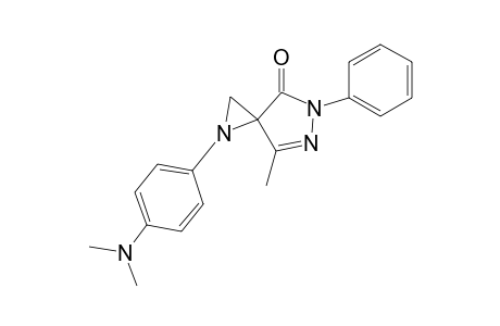 1,5,6-triazaspiro[2.4]hept-6-en-4-one, 1-[4-(dimethylamino)phenyl]-7-methyl-5-phenyl-