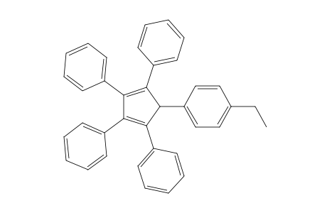 Benzene, 1-ethyl-4-(2,3,4,5-tetraphenyl-2,4-cyclopentadien-1-yl)-