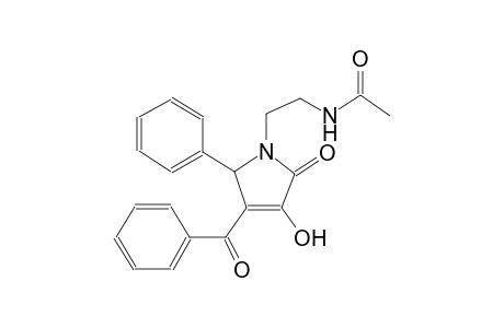 acetamide, N-[2-(3-benzoyl-2,5-dihydro-4-hydroxy-5-oxo-2-phenyl-1H-pyrrol-1-yl)ethyl]-