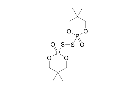 BIS-(2-ETHOXY-5,5-DIMETHYL-2-OXO-1,3,2-DIOXAPHOSPHORINAN-2-YL)-DISULFIDE