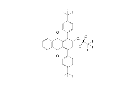 1,4-Bis[4-(trifluoromethyl)phenyl]-2-[(trifluoromethyl)sulfonyloxy]-anthraquinone