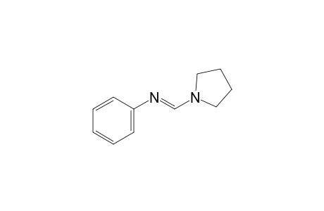 1-(N-phenylformimidoyl)pyrrolidine