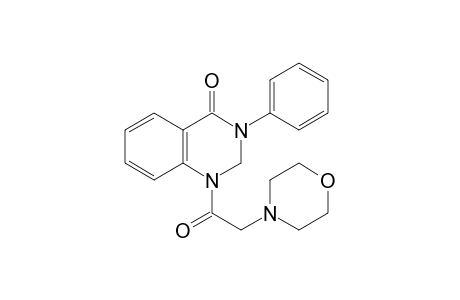 2,3-dihydro-1-(morpholinoacetyl)-3-phenyl-4(1H)-quinazolinone
