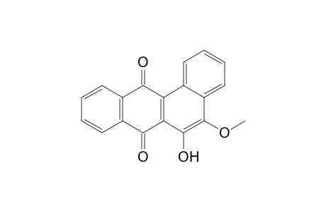 6-Hydroxy-5-methoxybenzo[a]anthracene-7,12-dione